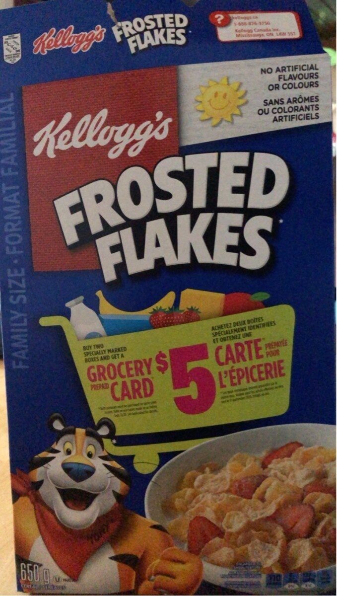 Frosted flakes cereal - Product