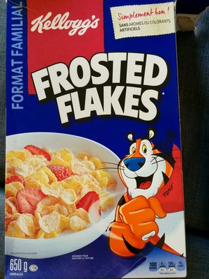 Frosted flakes cereal - Produit