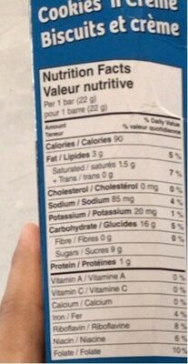 Rice Krispies - Nutrition facts - fr