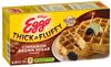 Eggo Thick and Fluffy Belgian Style Waffles, Cinnamon and Brown Sugar Flavour - Produit