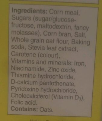 Corn Pops! - Ingredients