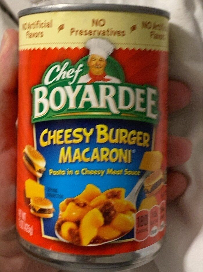 Cheesy Burger Mac - Product - en