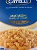 Macaroni Coupé - Produit