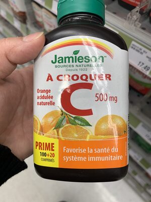 Jamieson à croquer vitamine c - Produit - en