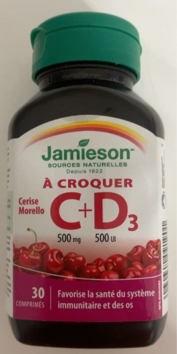 Vitamines à croquer C + D3 - Produit - en