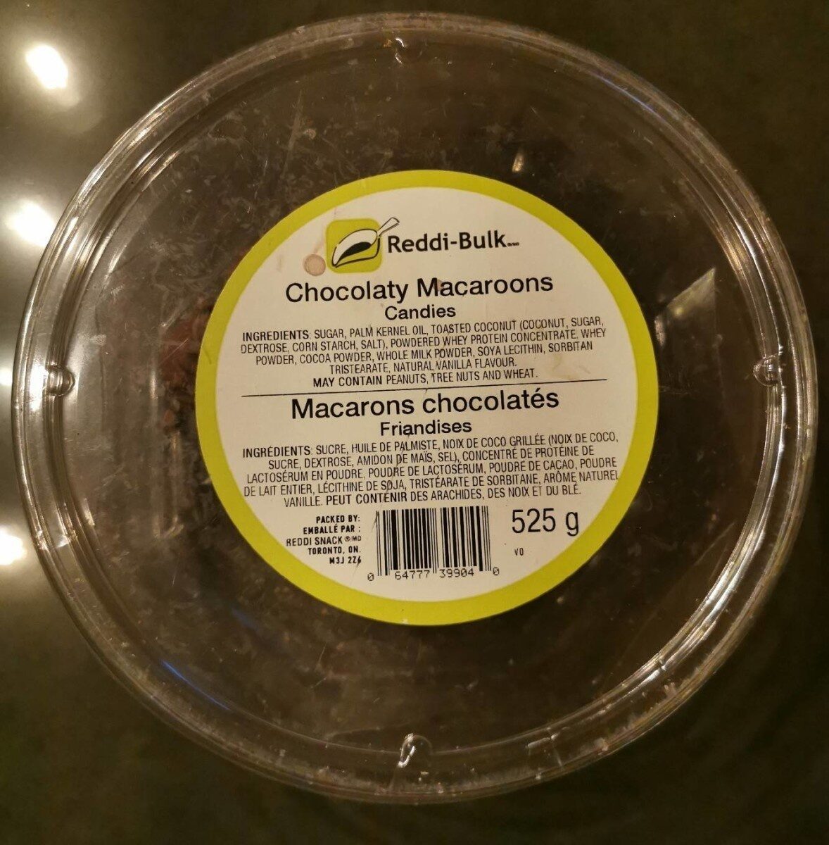 macarons chocolatés - Produit