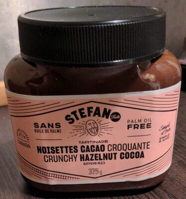 Tartinade noisettes cacao croquante - Produit