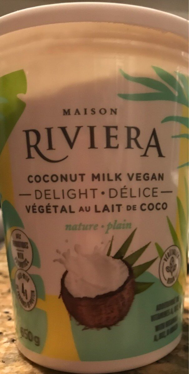 Coconut milk vegan delight - Produit
