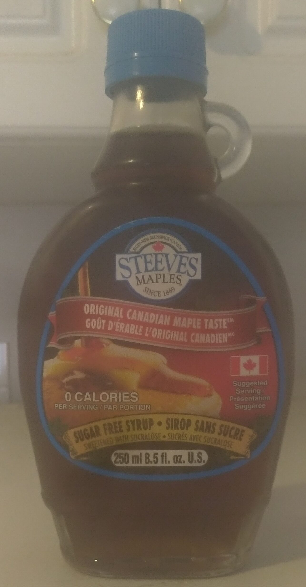Sugar Free Syrup Sweetened with Sucralose - Product