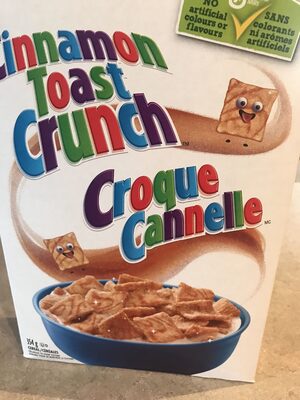 Cinnamon Toast Crunch - Recycling instructions and/or packaging information