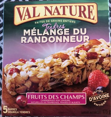 Nature Valley Trail Mix Bars - Product - fr