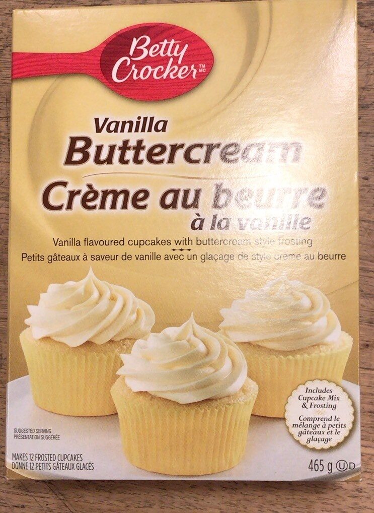 Crème au beurre à la vanille - Produit