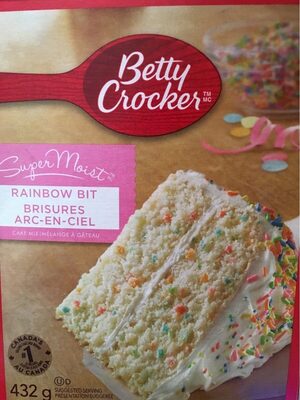 Cake Mix - Rainbow Bit - Product
