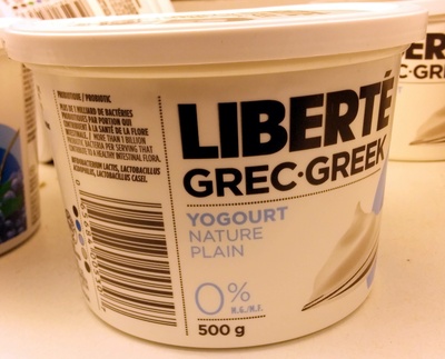 Liberté Grec (0% MG) - Produit