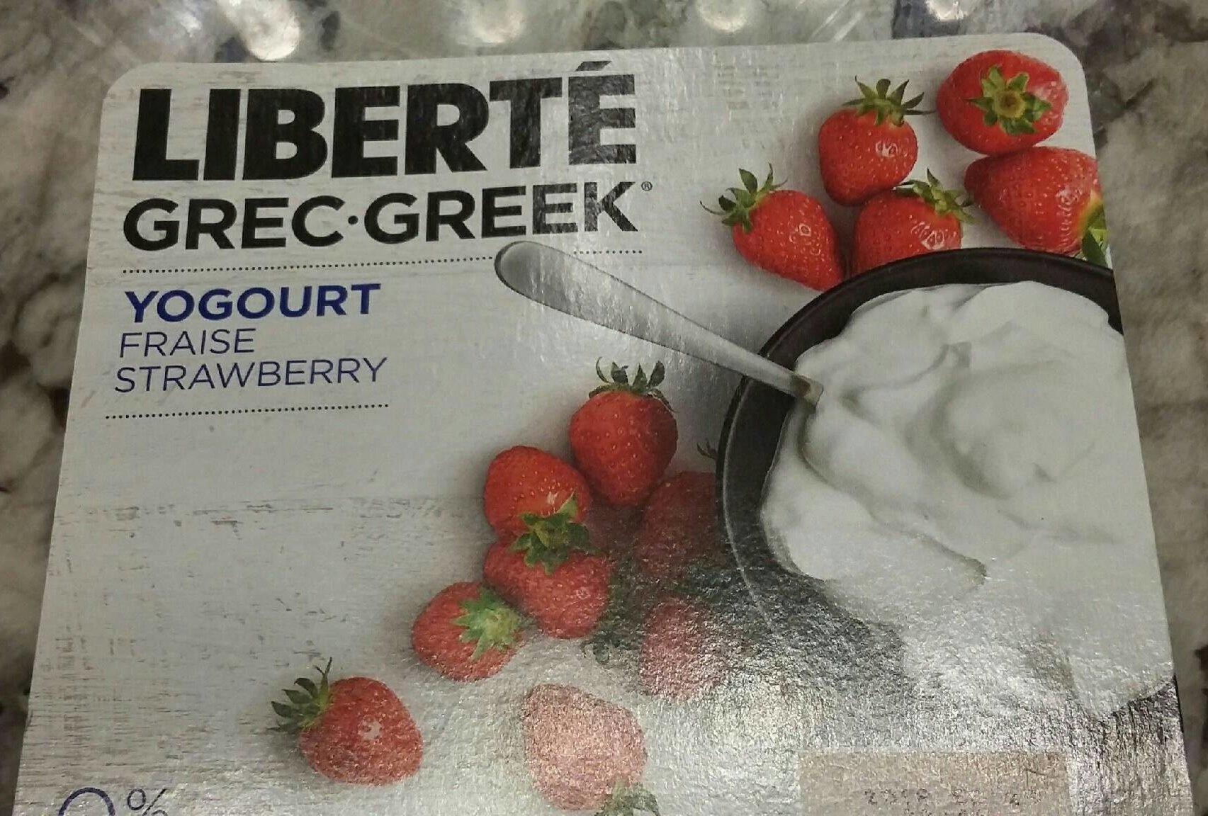 Yogourt fraise - Produit