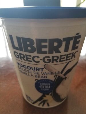 Yogourt grec vanille - Produit - en