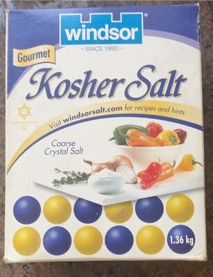 Winsor Gourmet Kosher Salt - Produit