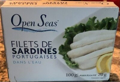 Filets de sardines portuguaises dans l’eau - Product - fr