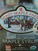 Shady maple syrup, 100% pure organic maple syrup - Product