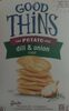 Good things - the potato one, dill & onion flavor - Product