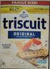 Triscuit original with sea salt - Produit