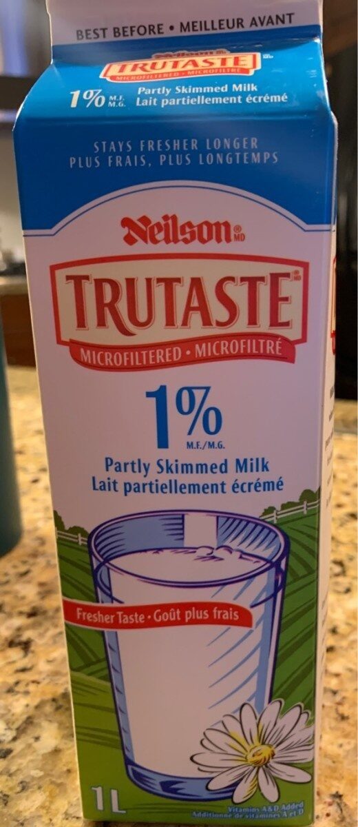 1% Partly Skimmed Milk - Produit - en