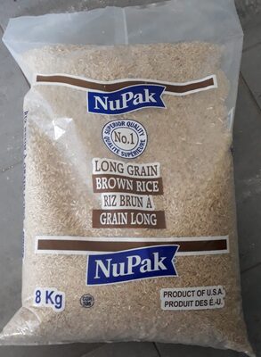 Long grain brown rice - Produit - en