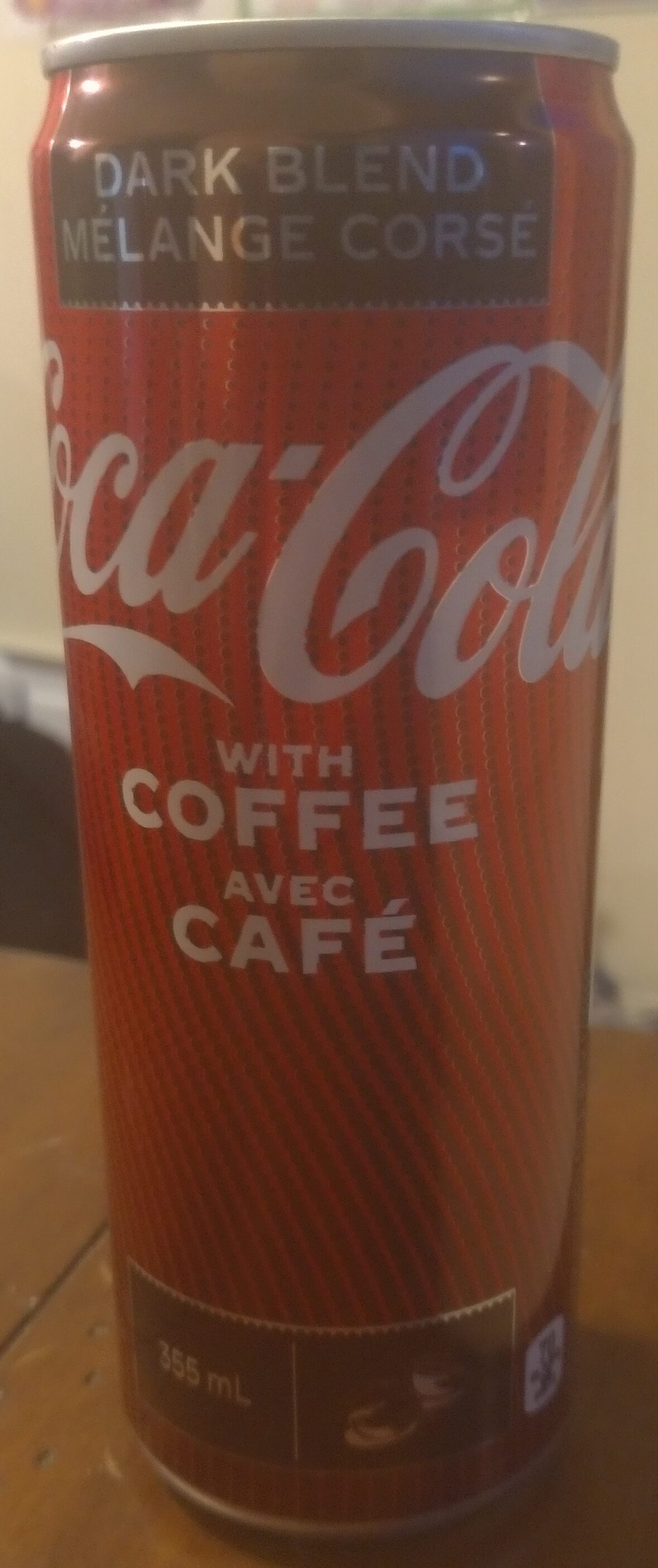 Dark Blend Coca-Cola with Coffee - Produit