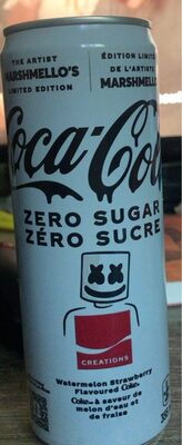 Coca-cola Zero Sugar - Produit