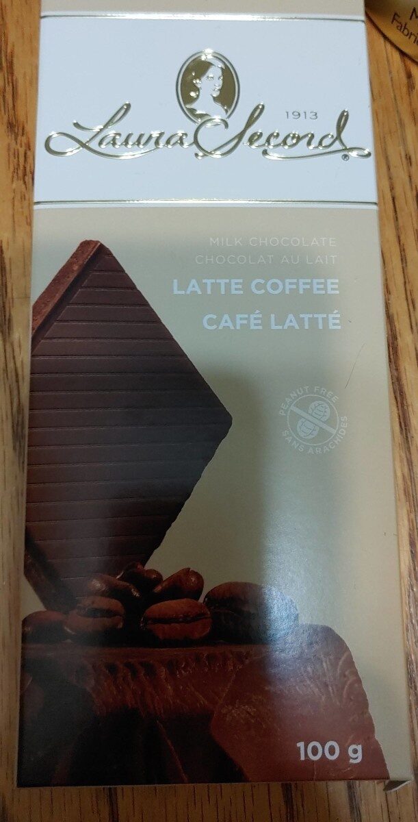 Café latté barre de chocolat - Produit - en