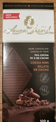 Dark Chocolate 70% Cocoa Nibs - Produit