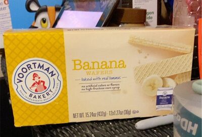Bakery banana wafers - Product