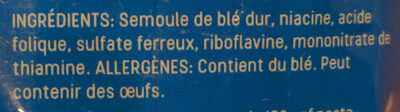 penne - Ingredients - fr