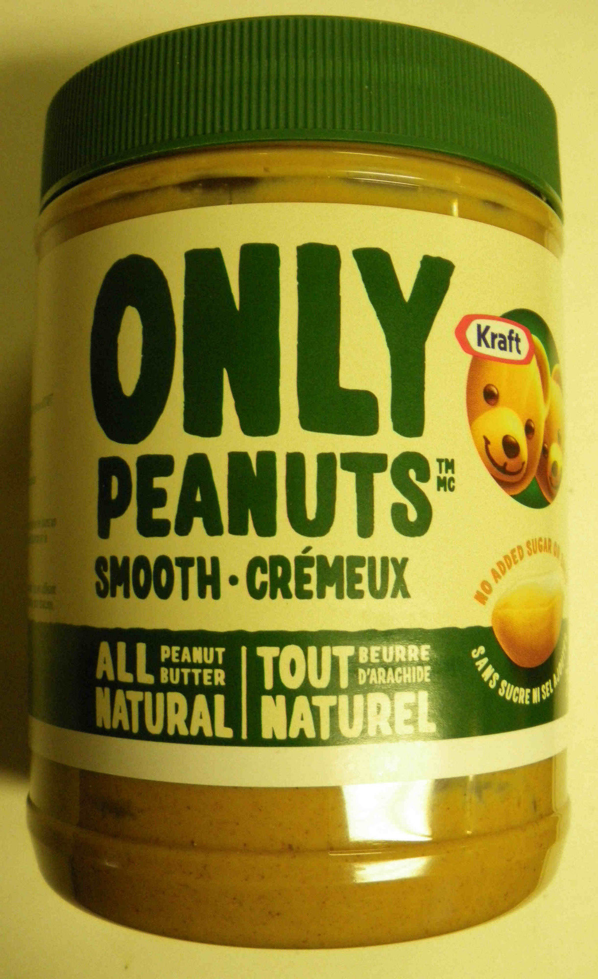 Kraft Only Peanuts Smooth - Produit