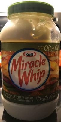 Mayonnaise Miracle Whip à l'huile d'olive - Produit