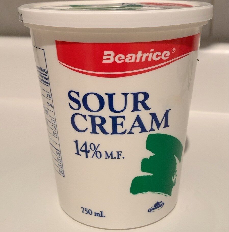 Sour cream - Produit - en