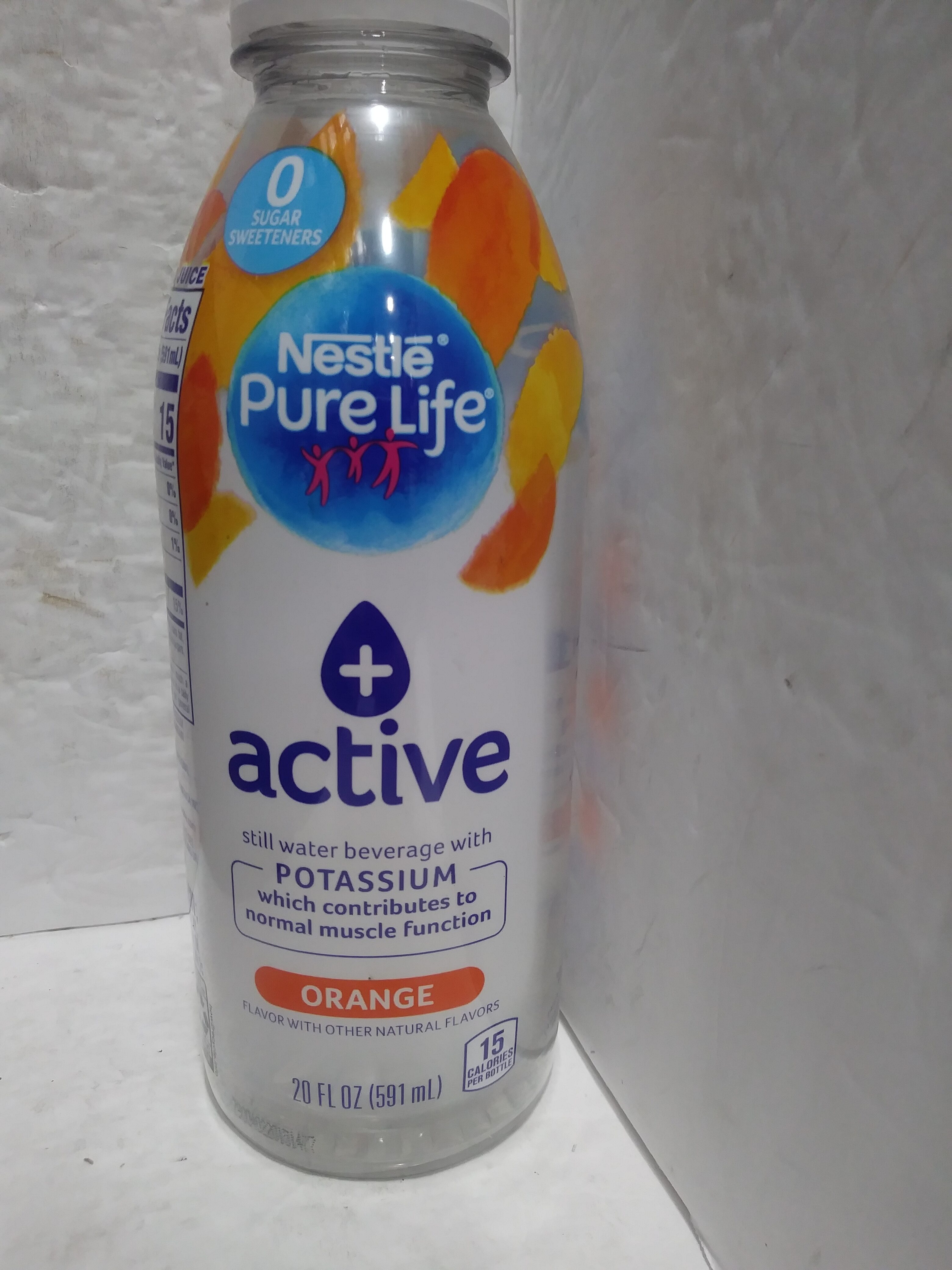 Still water Beverage with Potassium - Orange Flavored - Product