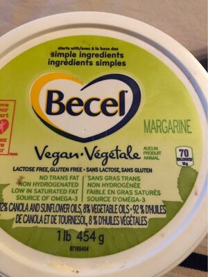 Margarine Sans Lactose Et Gluten - 产品 - en
