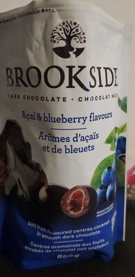Açaí & blueberry flavored centres covered in smooth dark chocolate - Produit