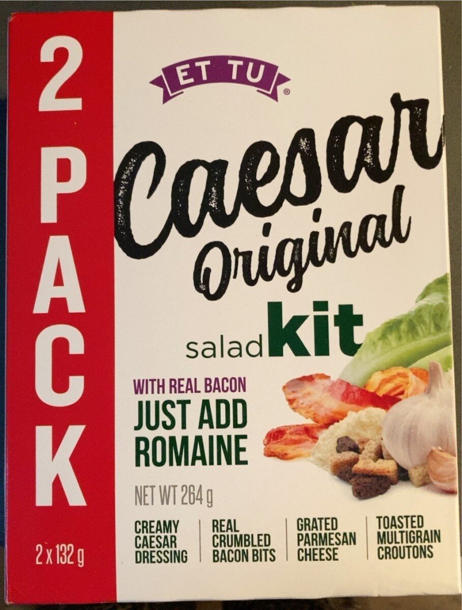 Caesar original salad kit - Product - fr