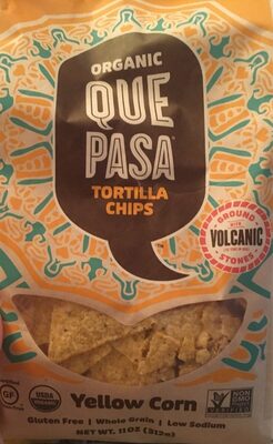 Calories in Que Pass Mexican Foods Que Pasa Tortilla Chips