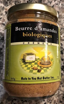 Beurre d'amandes biologique - Produit