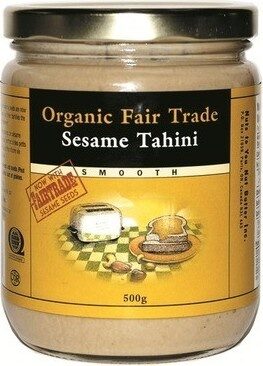 Organic Fair Trade Sesame Tahini - Product
