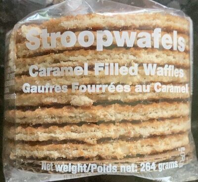 Calories in Stroopwafels Gaufres Fourrees Au Caramel