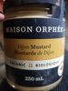 Maison orphee, organic raw dijon mustard salad dressing - Product