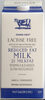Lactose Free Reduced Fat Milk - Product