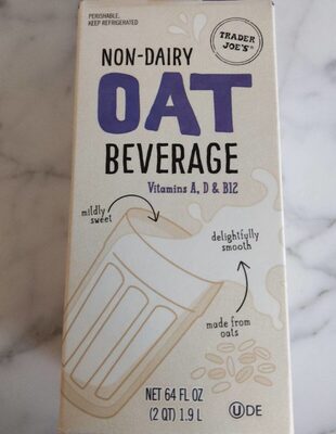 Non Dairy Oat Beverage - Product