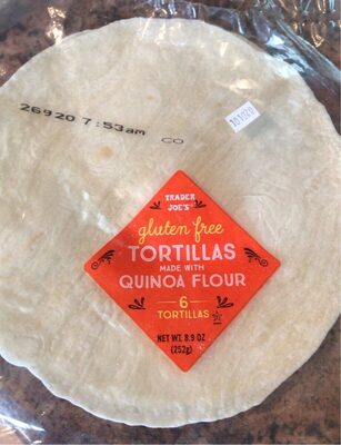 Gluten free tortillas - Product