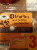 muffins pépites de chocolat - Product
