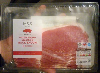 Outdoor Breed Smoked Back Bacon - Product